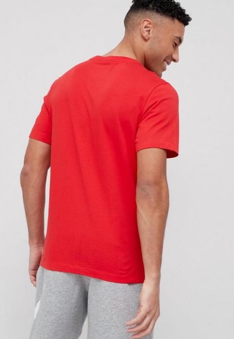 Nike Sportswear T-shirt Club in rood - Image 2