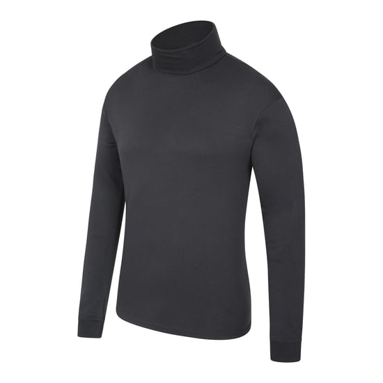 Mountain Warehouse Heren Meribel Katoenen Thermo Top (Zwart) - Image 3