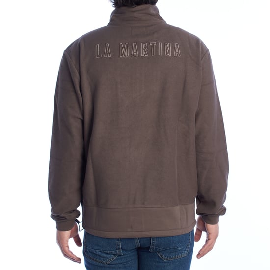 YMF601-FP565 Men's Regular Fit Half Zip Sweatshirt