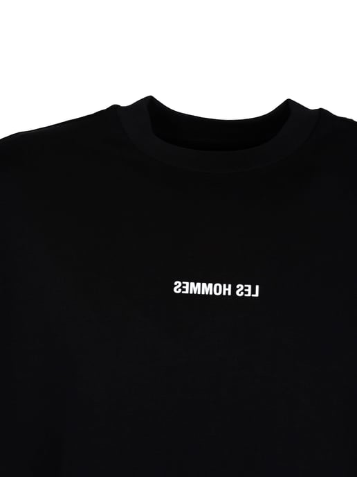 Les Hommes T-Shirt Happy Pictures Men's Black