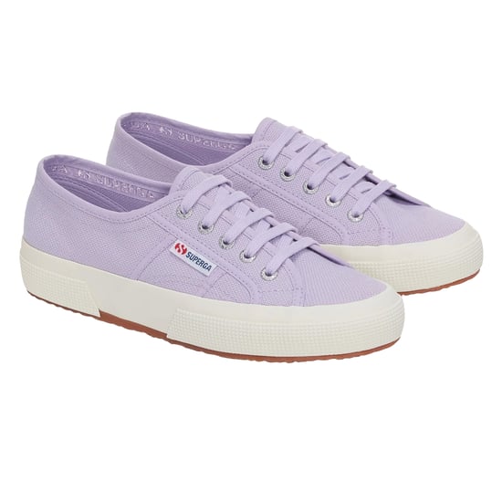 Superga Unisex Adult 2750 Cotu Classic Vegan Trainers (Avorio/Violet Lilla)