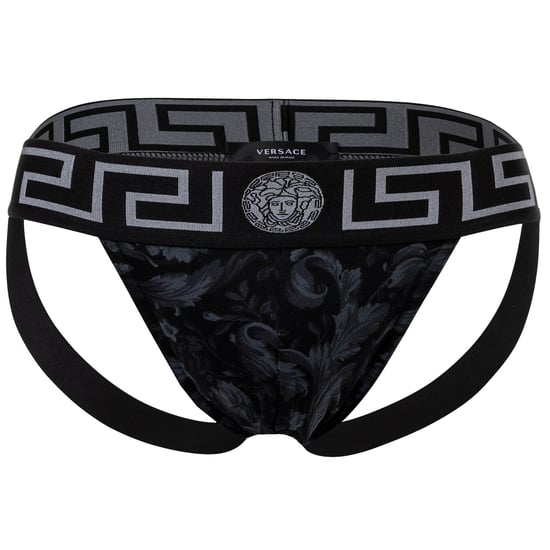Versace Stretch Organisch Jersey Barocco Helemaal Jockstrap - Image 1