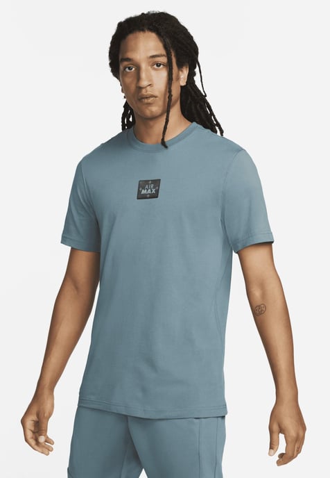 Nike Sportswear Air Max Heren T-shirt in stormblauw - Image 1