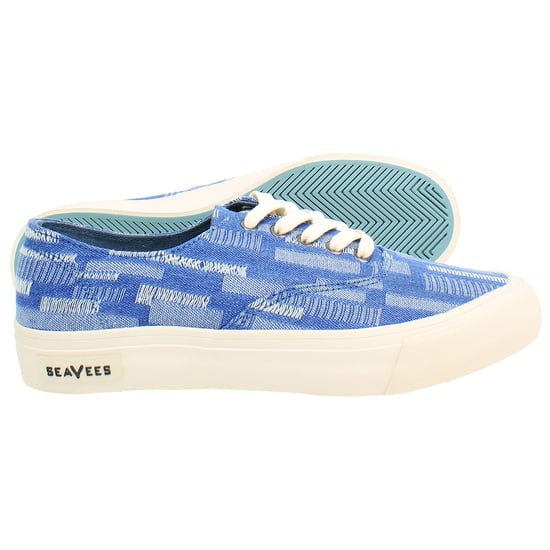 Seavees Legend Borduur Damen Blauwe Schoenen - Image 4