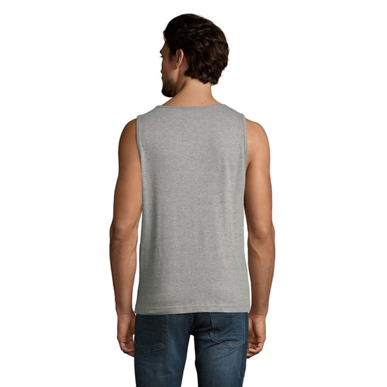 SOLS Heren Justin Tank Top (Grijze Melange) - Image 2
