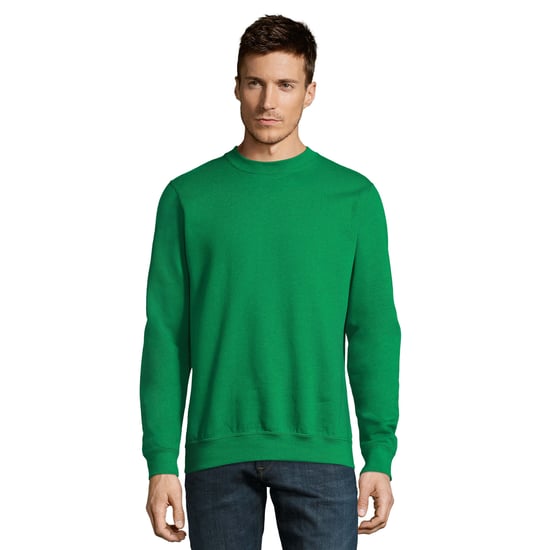 SOLS Uniseks Adult New Supreme Sweatshirt (Kelly Groen) - Image 1