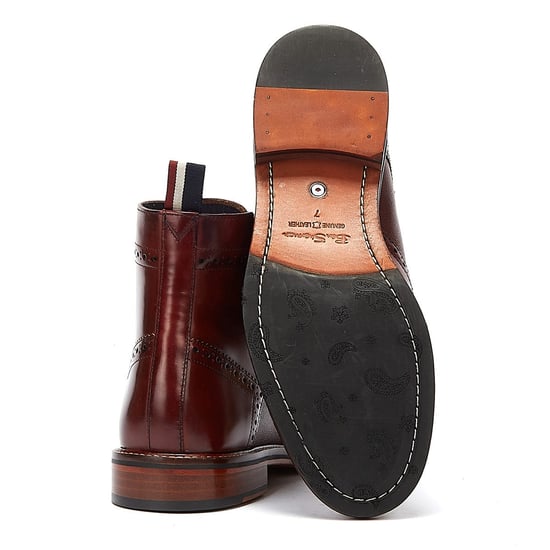 Ben Sherman Alfred Brogue Laarzen Heren Bourgondië - Image 4