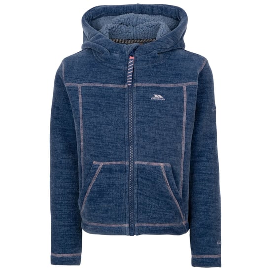 Trespass Girls Cossie Fleece Jacket (Denim Blue)
