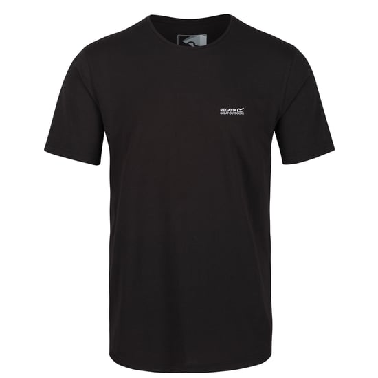 Regatta Mens Tait Lightweight Active T-Shirt (Black)