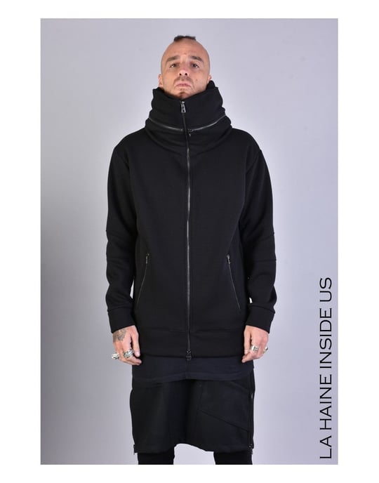 La Haine Inside Us blouse LM027 Mannen zwart - Image 6