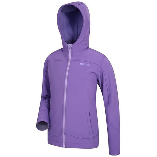 Mountain Warehouse Kinder/Kids Exodus Waterafstotend Soft Shell Jasje (Paars) - Image 3