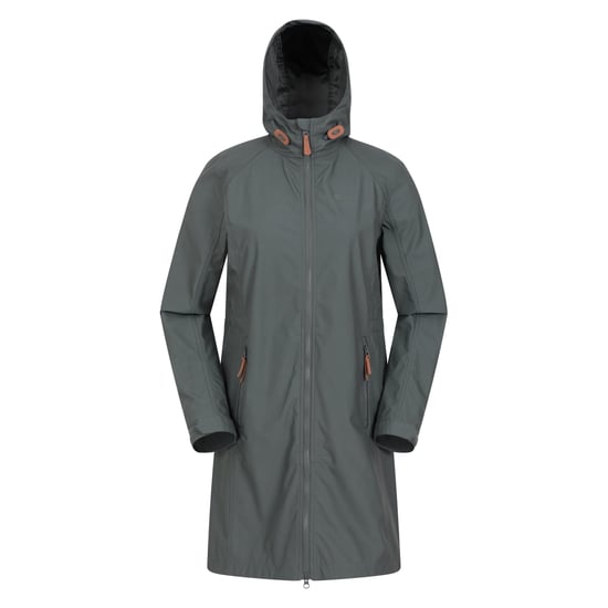 Mountain Warehouse Dames/Dames Ioana Longline Zachte Shell Jas (Groen) - Image 1