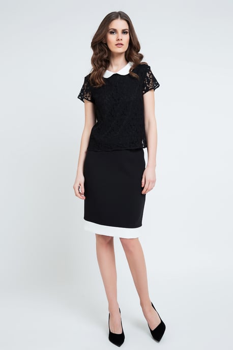 Knee Pencil Skirt by Conquista