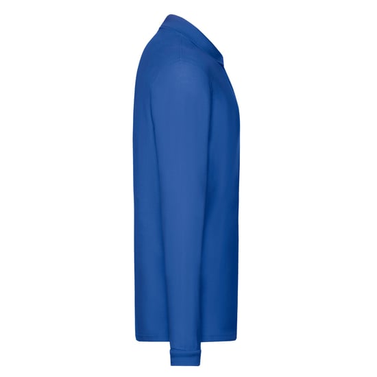 Fruit of the Loom Heren Premium Pique Poloshirt met lange mouwen (Koningsblauw) - Image 3