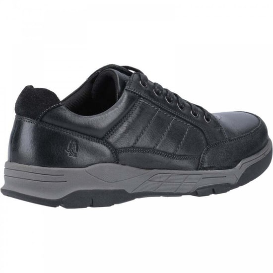 Hush Puppies Leren herenschoenen Finley (Zwart) - Image 2