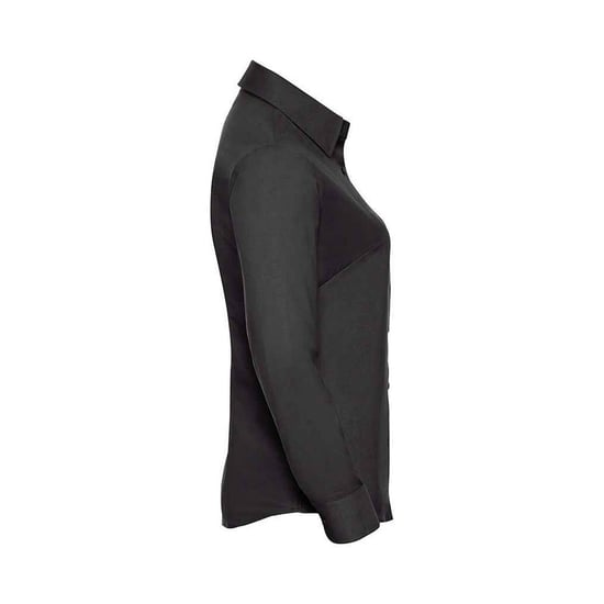 Russell Womens/Ladies Oxford Easy-Care Long-Sleeved Shirt (Black)