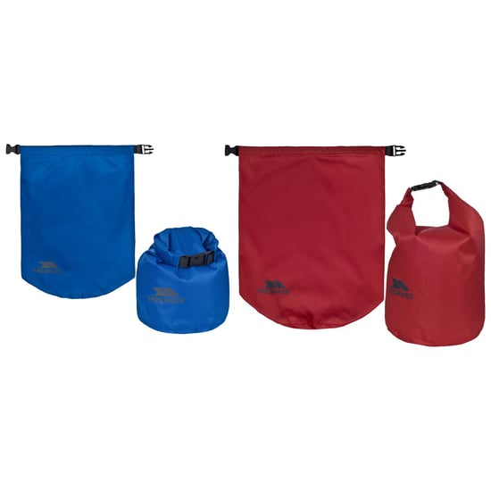 Trespass Euphoria 2 Piece Dry Bag Set (10 And 15 Litres) (Assorted)
