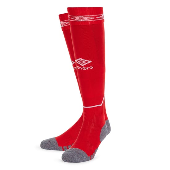 Umbro Childrens/Kids Diamond Football Socks (Vermillion/White)