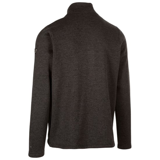 Trespass Mens Rundel Marl Fleece Jacket (Dark Grey)