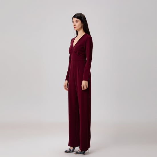 Jumpsuit met V-decolleté - Image 3