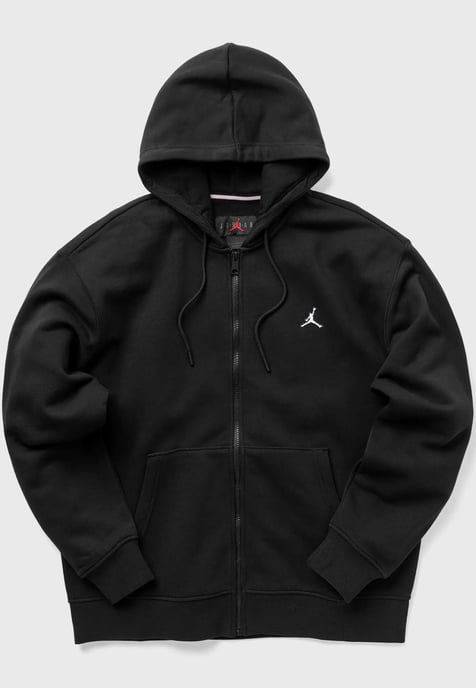 Nike Jordan Fleece Full Zip Hoodie In Zwart - Image 4