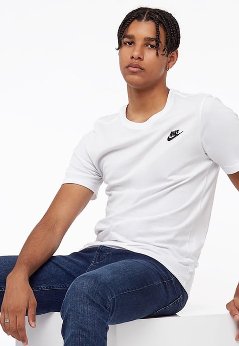 Nike Sportswear Club Mens T Shirt in White