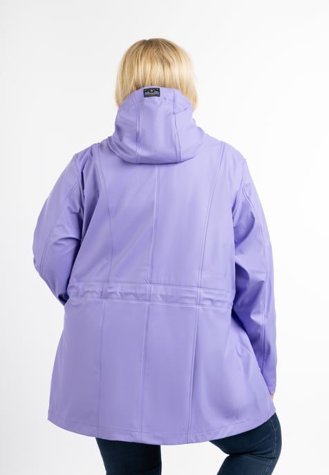 Schmuddelwedda Grote maat regenjas bridgeport Dames LILA-280 - Image 4