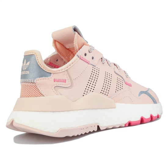 Girl's adidas Originals Junior Nite Jogger Trainers in Pink