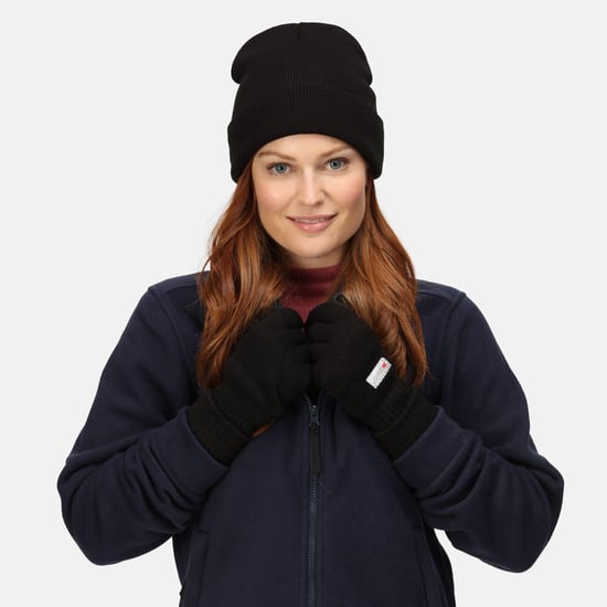 Regatta Standout Adults/Unisex Axton Cuffed Beanie (Black)