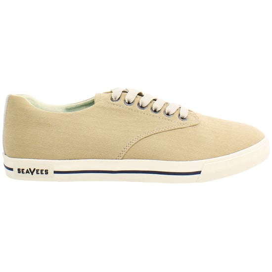 Seavees Hermosa Surfwash Heren Bruine Plimsolls - Image 1