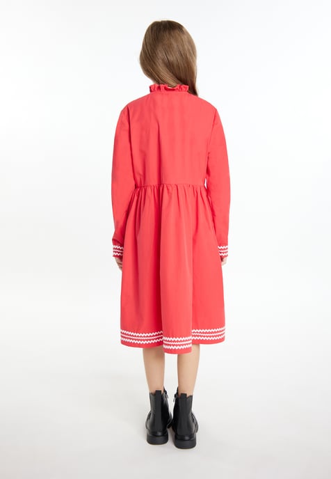 Dreimaster Jurk meisjes (kinderen) rood - Image 4