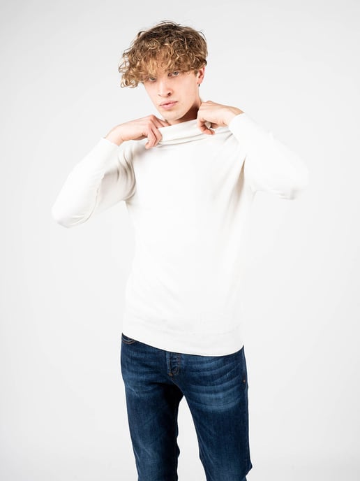 Xagon Man stoppen Turtleneck Mannen romig - Image 5