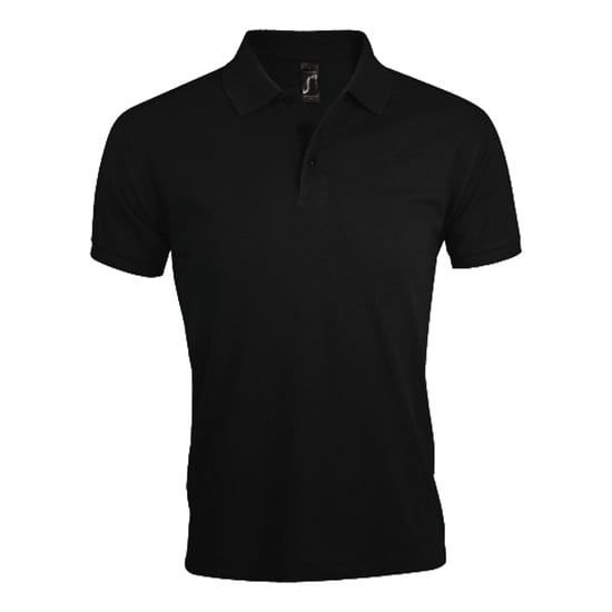 SOLS Heren Prime Poloshirt (Zwart) - Image 1