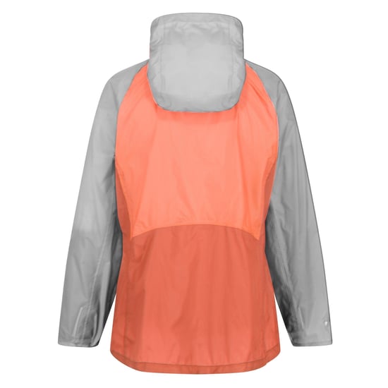 Regatta Womens/Ladies Pack It Pro Waterproof Jacket (Cyberspace/Fusion Coral)