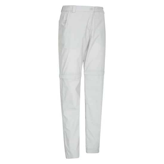 Mountain Warehouse Dames/Dames Quest Zip-Off wandelbroek (Lichtgrijs) - Image 2