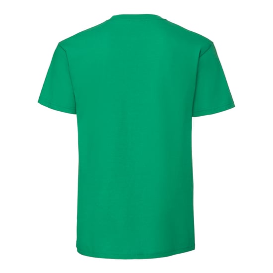 Fruit of the Loom Heren Iconic Premium Ringspun Katoen T-Shirt (Kelly Groen) - Image 2