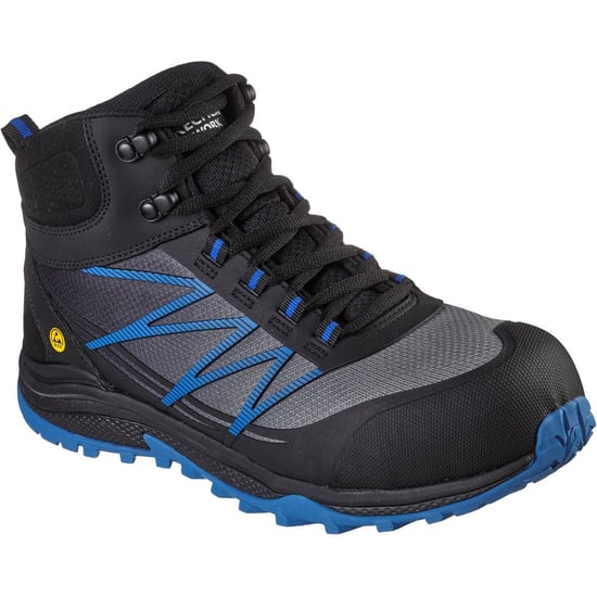 Skechers Heren Puxal Firmle Veters Veiligheidsschoenen Work Boots - Image 1