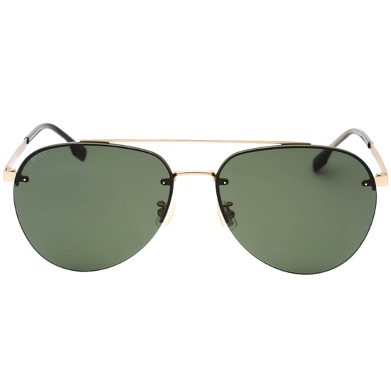 Hugo Boss Green Len Matte Gold Sunglasses