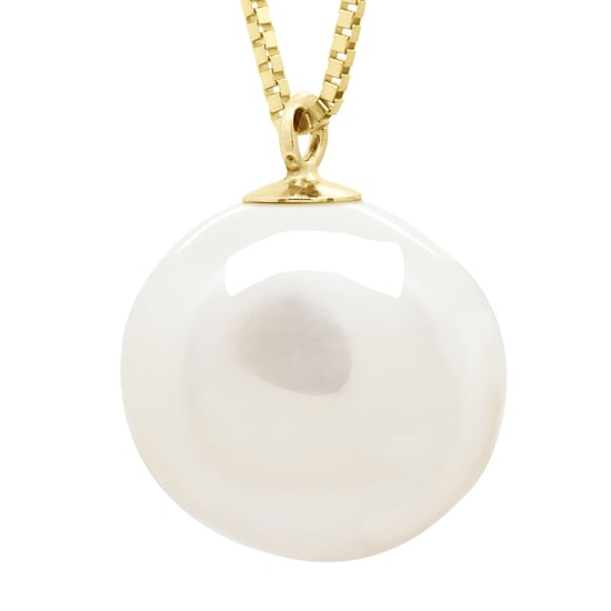 Necklace Real Cultured Freshwater Pearl Baroque 12-13 mm