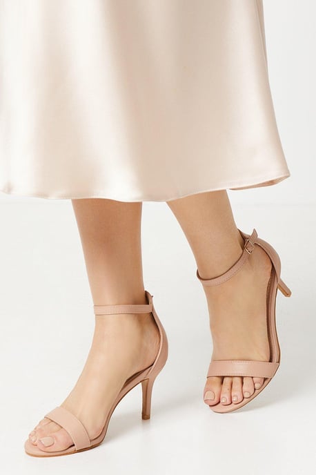 Tasha Low Stiletto Barely There Heeled Sandals - Image 1
