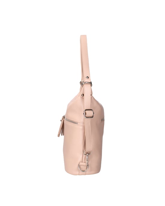 Viola Castellani Geconverteerde schoudertas in een rugzak kan worden omgezet Vrouwen LIGHT PINK - Image 3