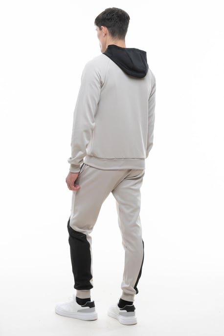 D Rock Men's Full Tracksuit 2 Piece Set with Hood