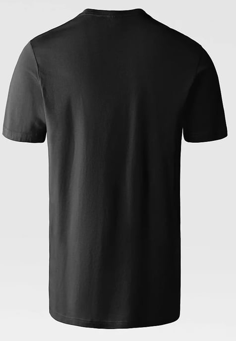 The North Face M Standaard SS T-shirt in Zwart - Image 4