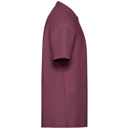 Fruit of the Loom Heren 65/35 Poloshirt (Bourgondië) - Image 3