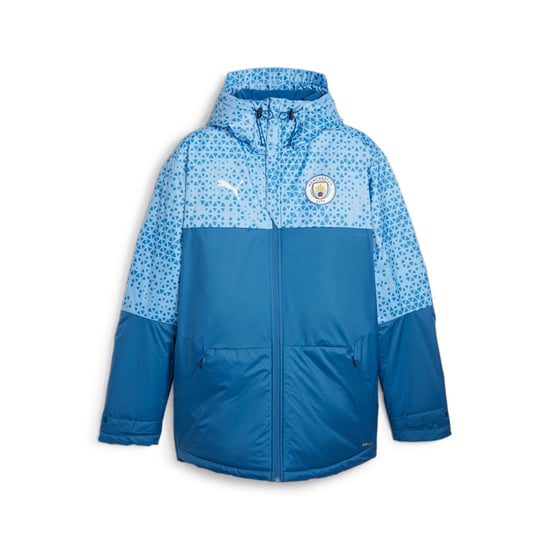 PUMA Mens Manchester City Football Graphic Winter Jacket
