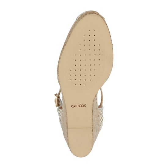 Geox D GELSA Dames Lichtzand Sandalen - Image 3