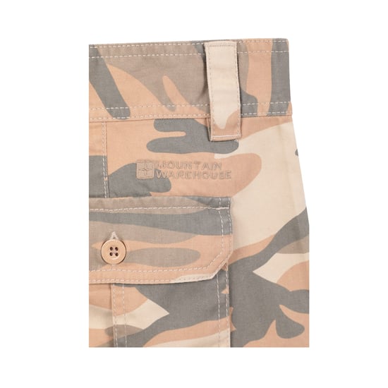 Mountain Warehouse Heren Camo Cargo Shorts (Bruin) - Image 5