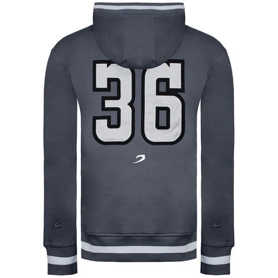 BoxRaw 36 by Teddy Heren Charcoal Atlas Hoodie - Image 2
