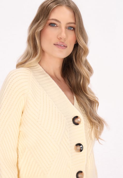 Dreimaster Vest Dames wolwit - Image 5
