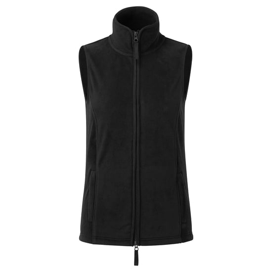 Premier Dames/dames Artisan Fleece Gilet (Zwart) - Image 1